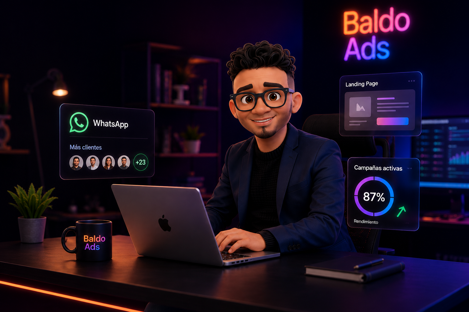 Baldo Ads Meta Ads WhatsApp Landing Page